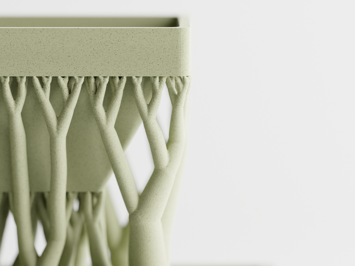 Organic Planter Rectangular Home Decoresion Eco-Friendly Pots