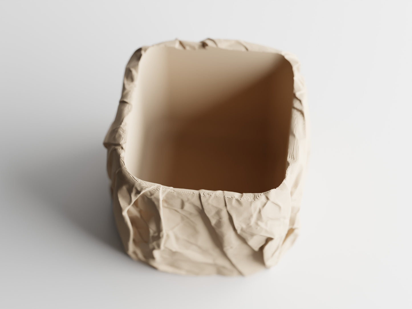 Crumbled Paper Flower Pot Home Decoretive Eco-Freindly Pots