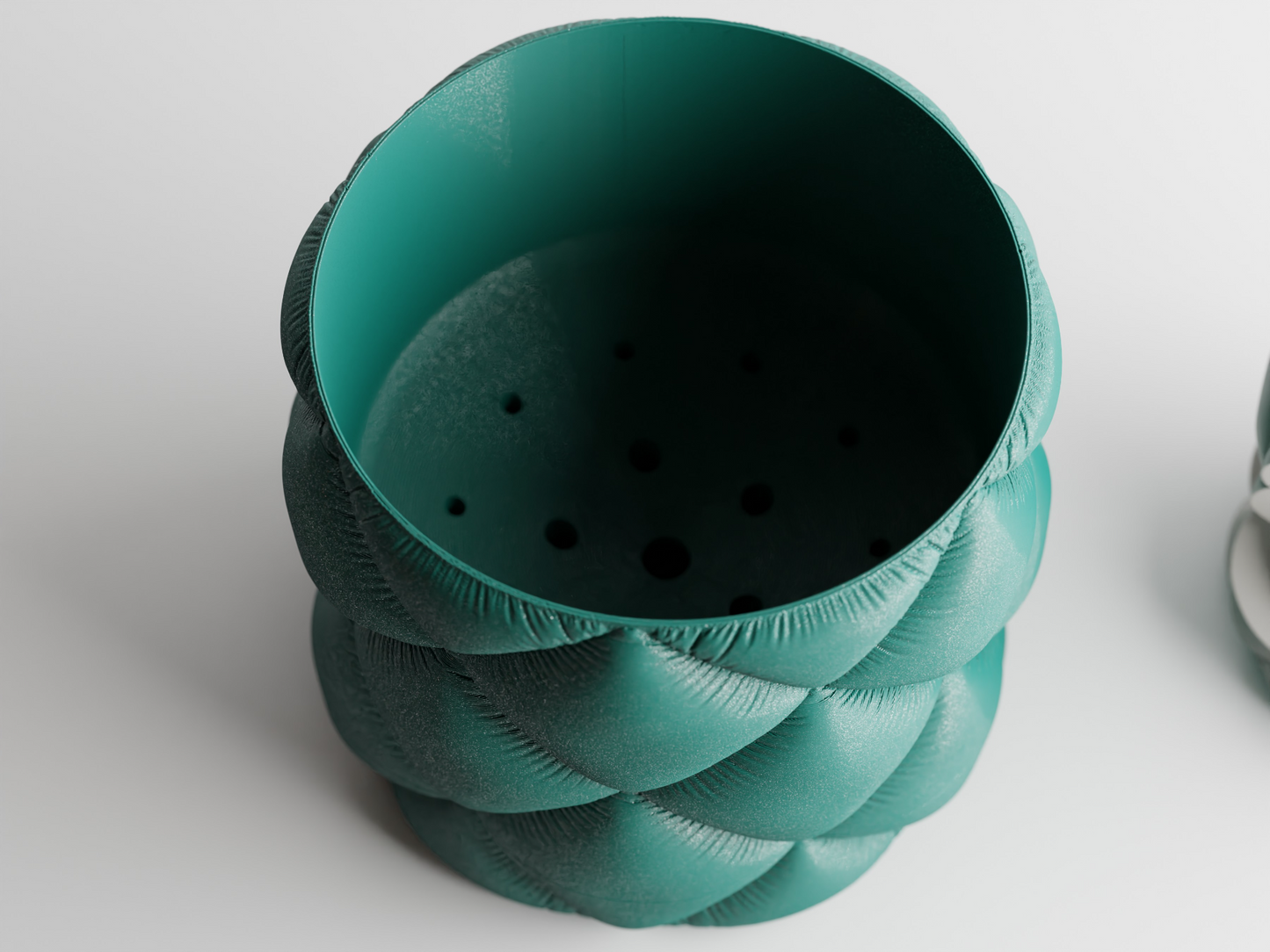 Inflated Cloth Planter Nr6 – Drip Tray Flower Pot Home Decoresion Eco-Freindly