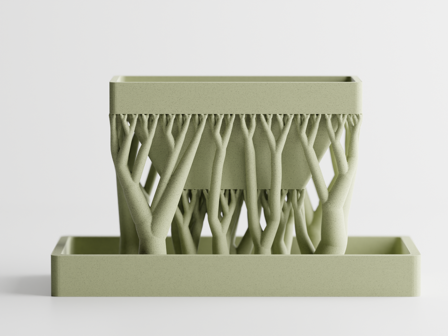 Organic Planter Rectangular Home Decoresion Eco-Friendly Pots