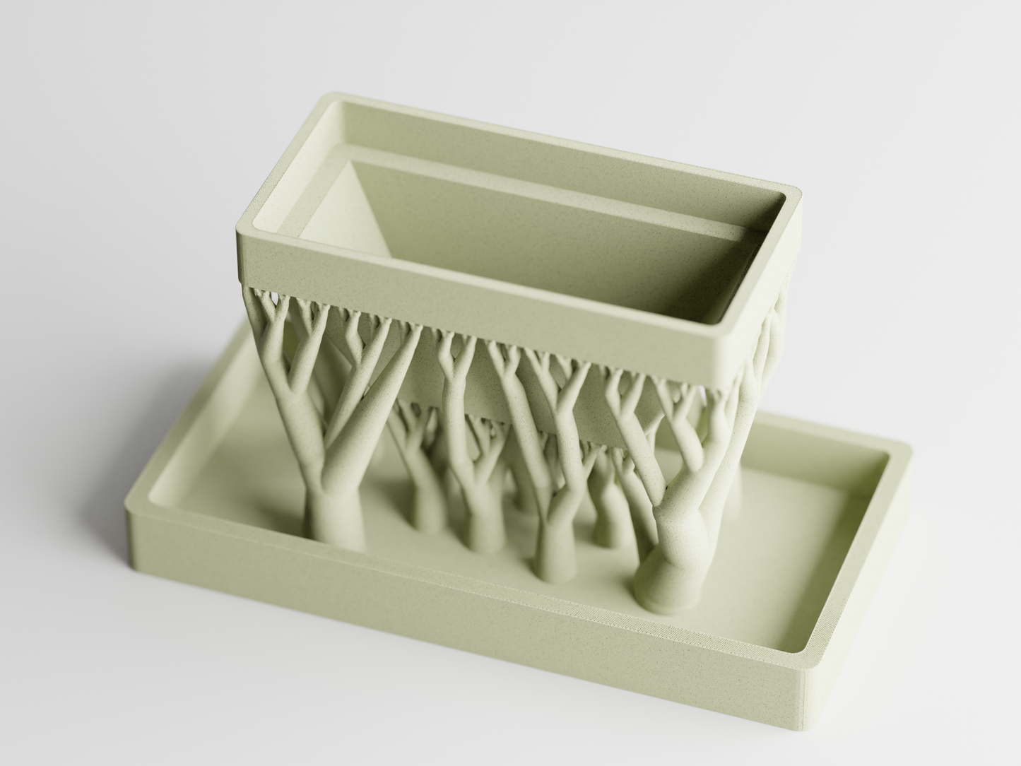 Organic Planter Rectangular Home Decoresion Eco-Friendly Pots