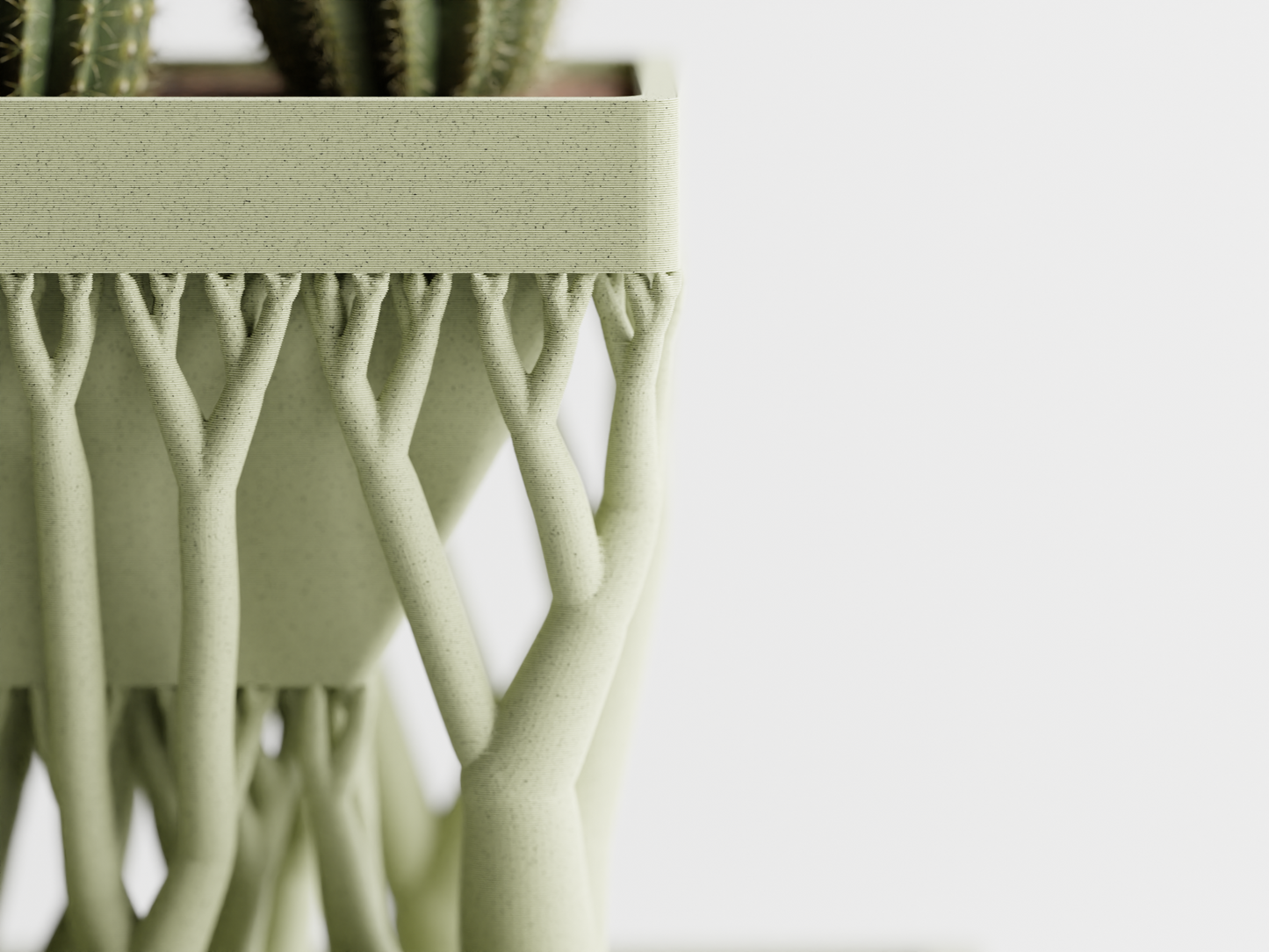 Organic Planter Rectangular Home Decoresion Eco-Friendly Pots