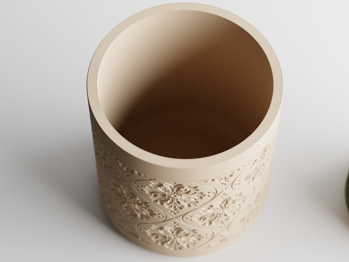 Plant Pot Floral Pattern Flower Pot Home Decoresion Eco-Freindly Pots