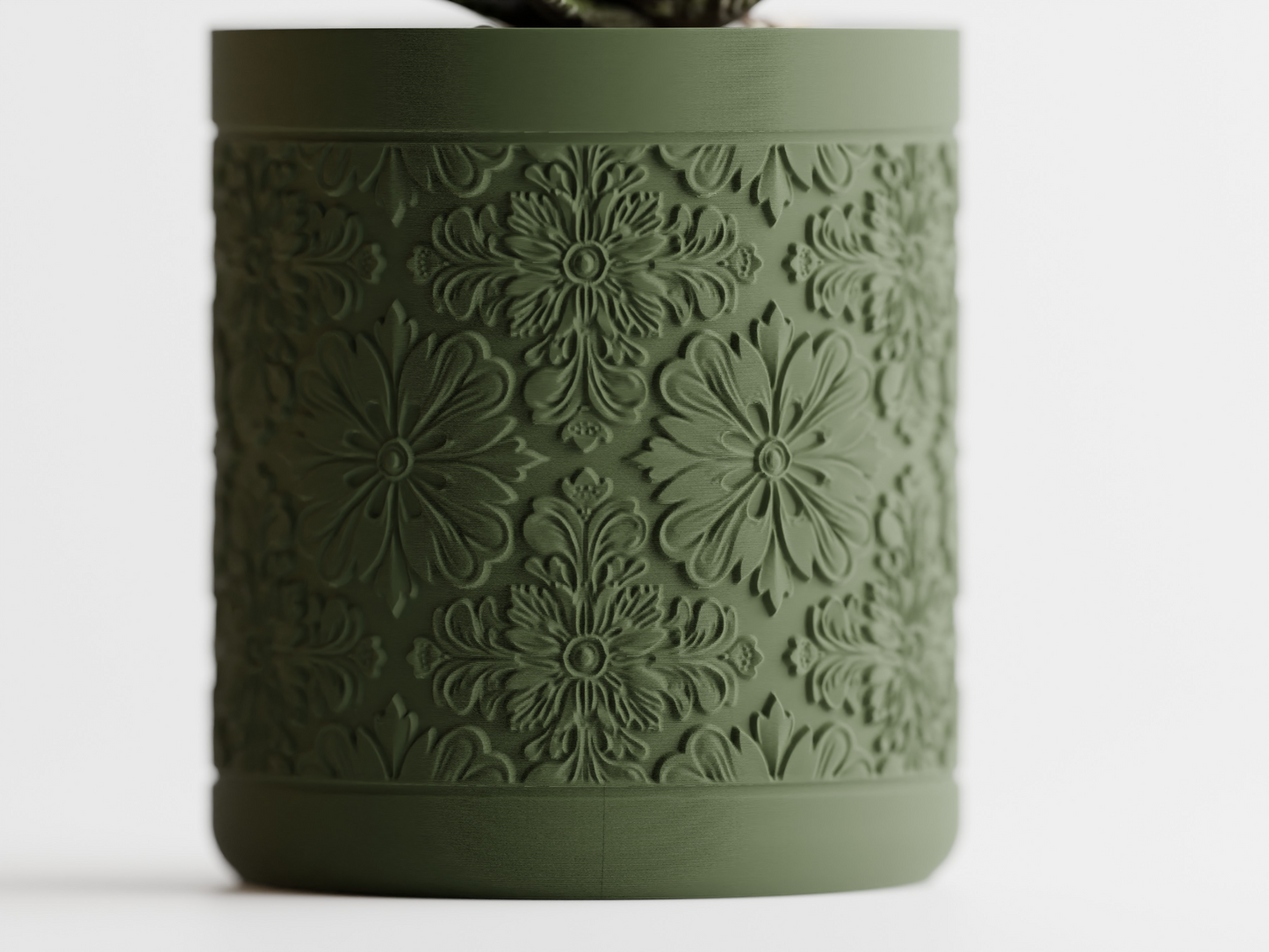 Plant Pot Floral Pattern Flower Pot Home Decoresion Eco-Freindly Pots