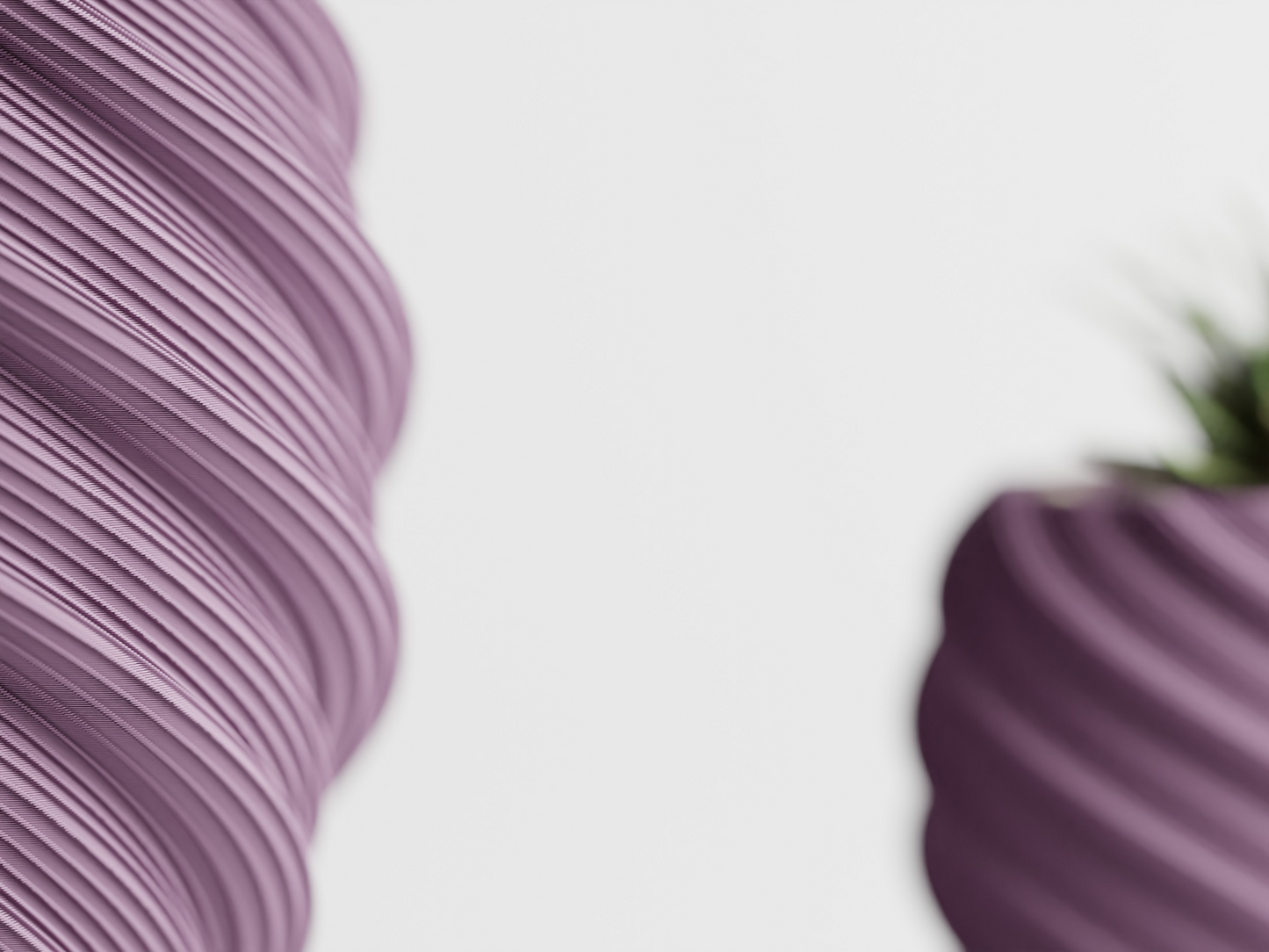 Plant Pot Ribs divided Flower Pot Home Decoresion Eco-Freindly