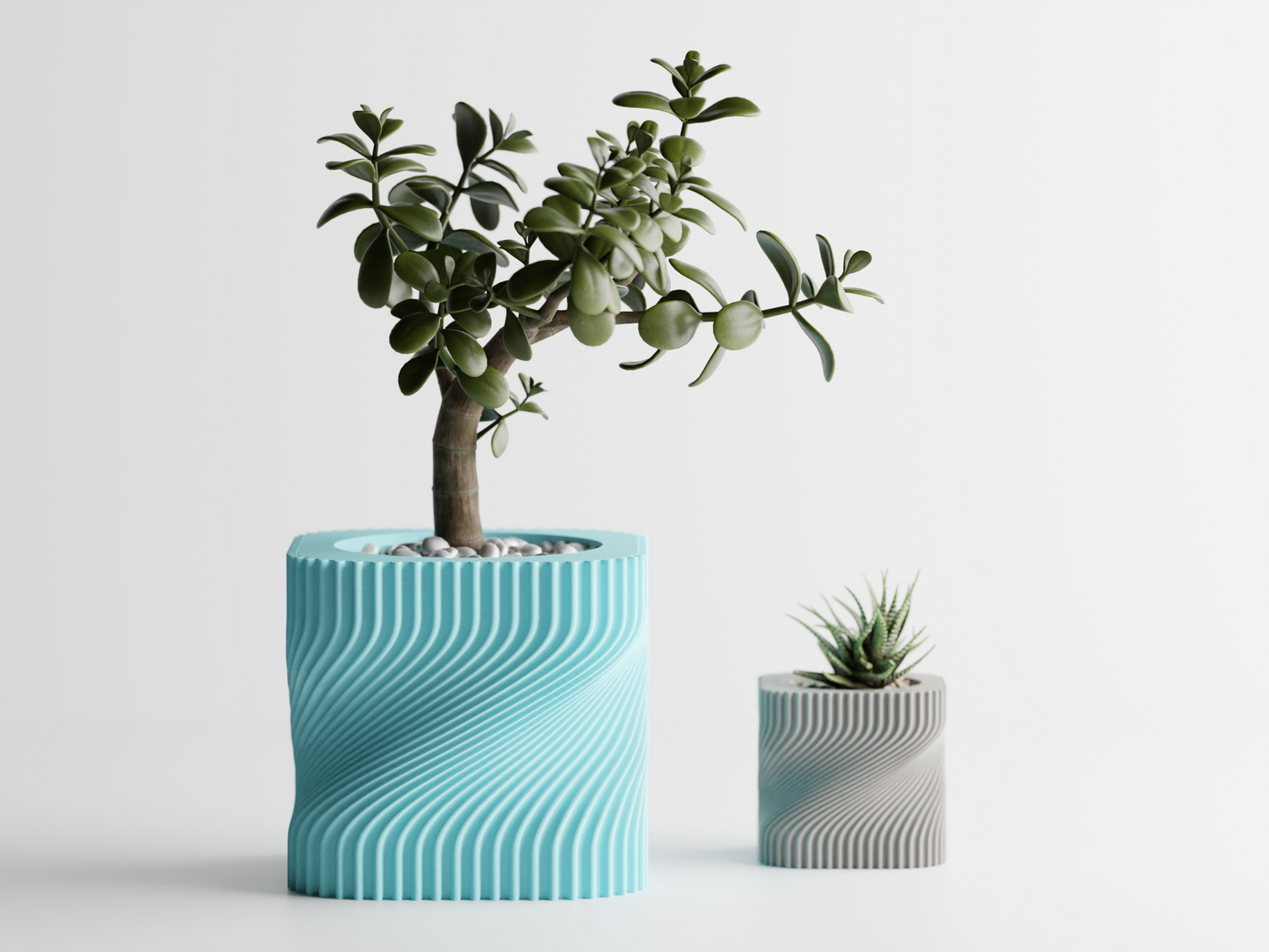 Plant Pot Rivora – A Twist on Elegance Home Decoresion Eco-Freindly Pots