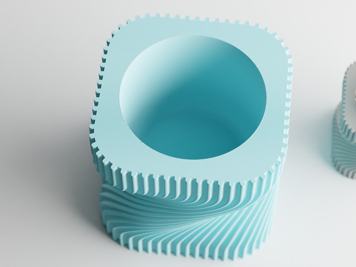 Plant Pot Rivora – A Twist on Elegance Home Decoresion Eco-Freindly Pots