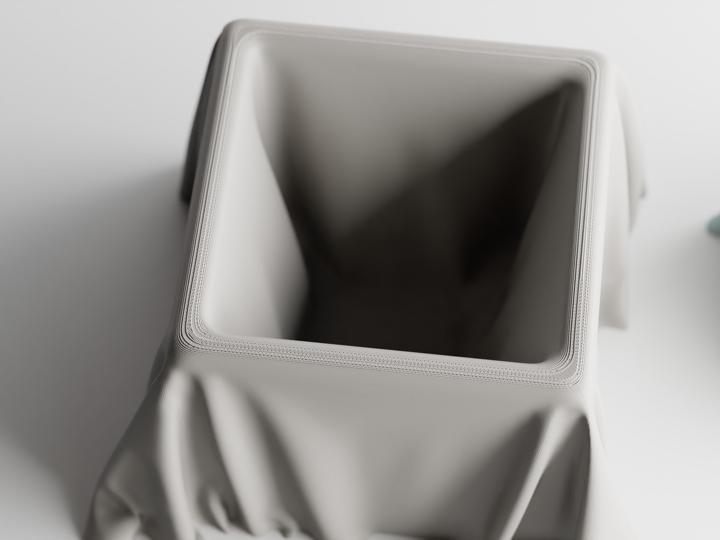 Silk Cloth Flower Pot Home Decoresion Eco-Freindly Pots