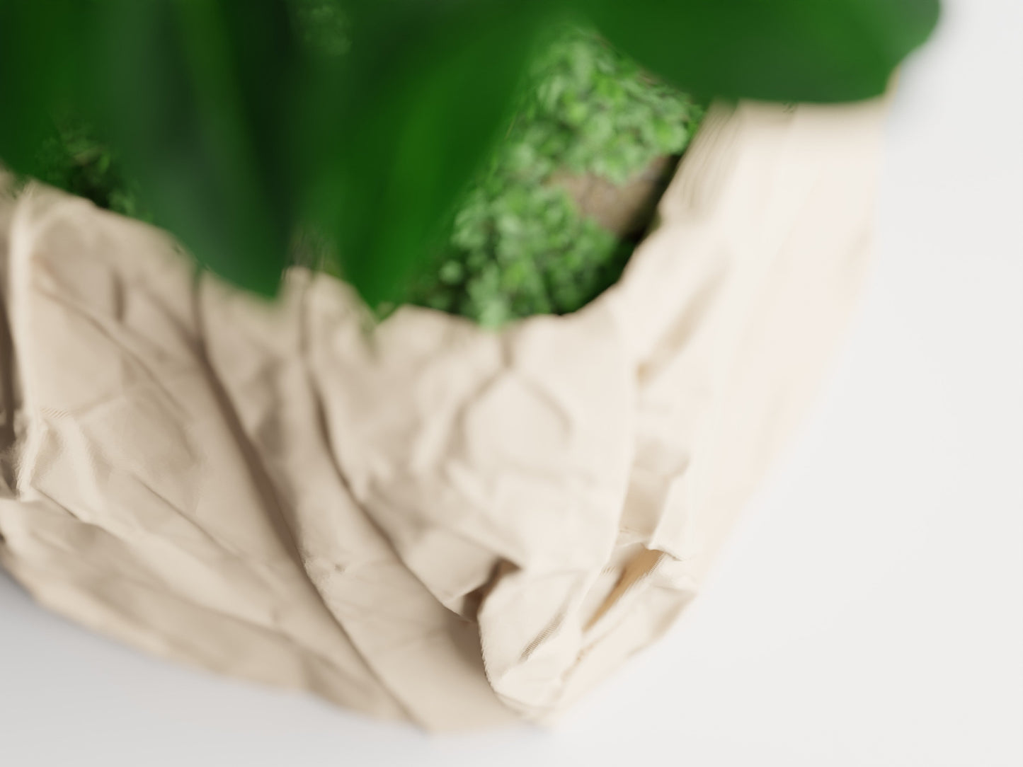 Crumbled Paper Flower Pot Home Decoretive Eco-Freindly Pots